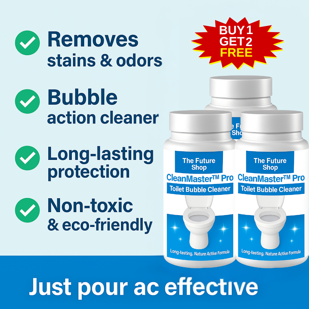 CleanMaster Toilet Bubble Cleaner (BUY 1 GET 2 FREE)