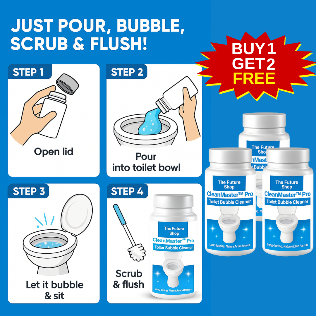 CleanMaster Toilet Bubble Cleaner (BUY 1 GET 2 FREE)