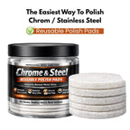 Chrome & Steel Reusable Polish Pads