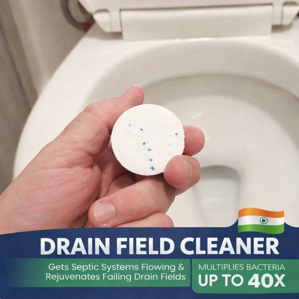 Drain Field Cleaner Tablets (20 Tablets) – Restore Your Septic System Naturally