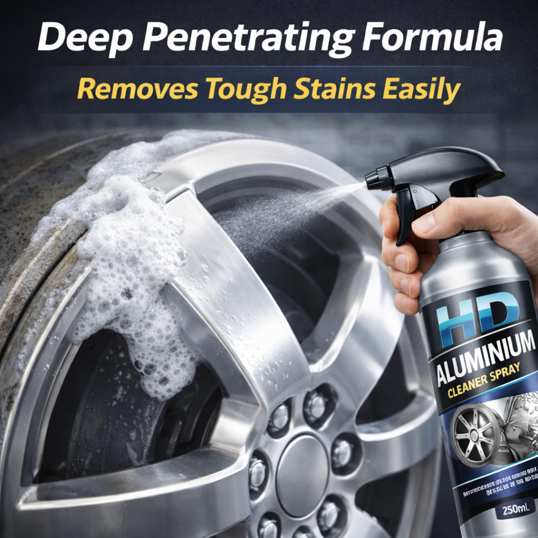 HD Aluminium Cleaner Spray - Buy 1 Get 1 Free ( Vehicles | Utensils | Window-Door Frames)