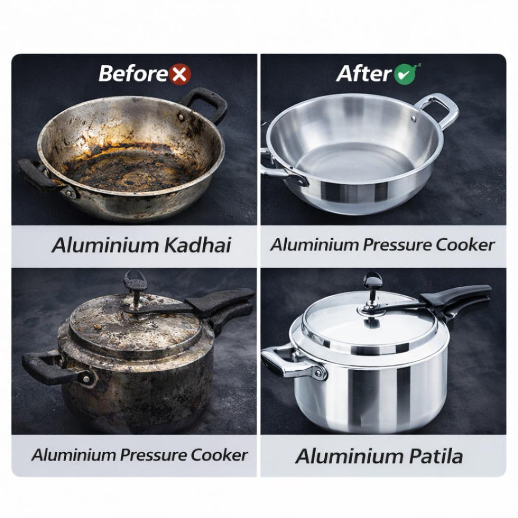 HD Aluminium Cleaner Spray - Buy 1 Get 1 Free ( Vehicles | Utensils | Window-Door Frames)