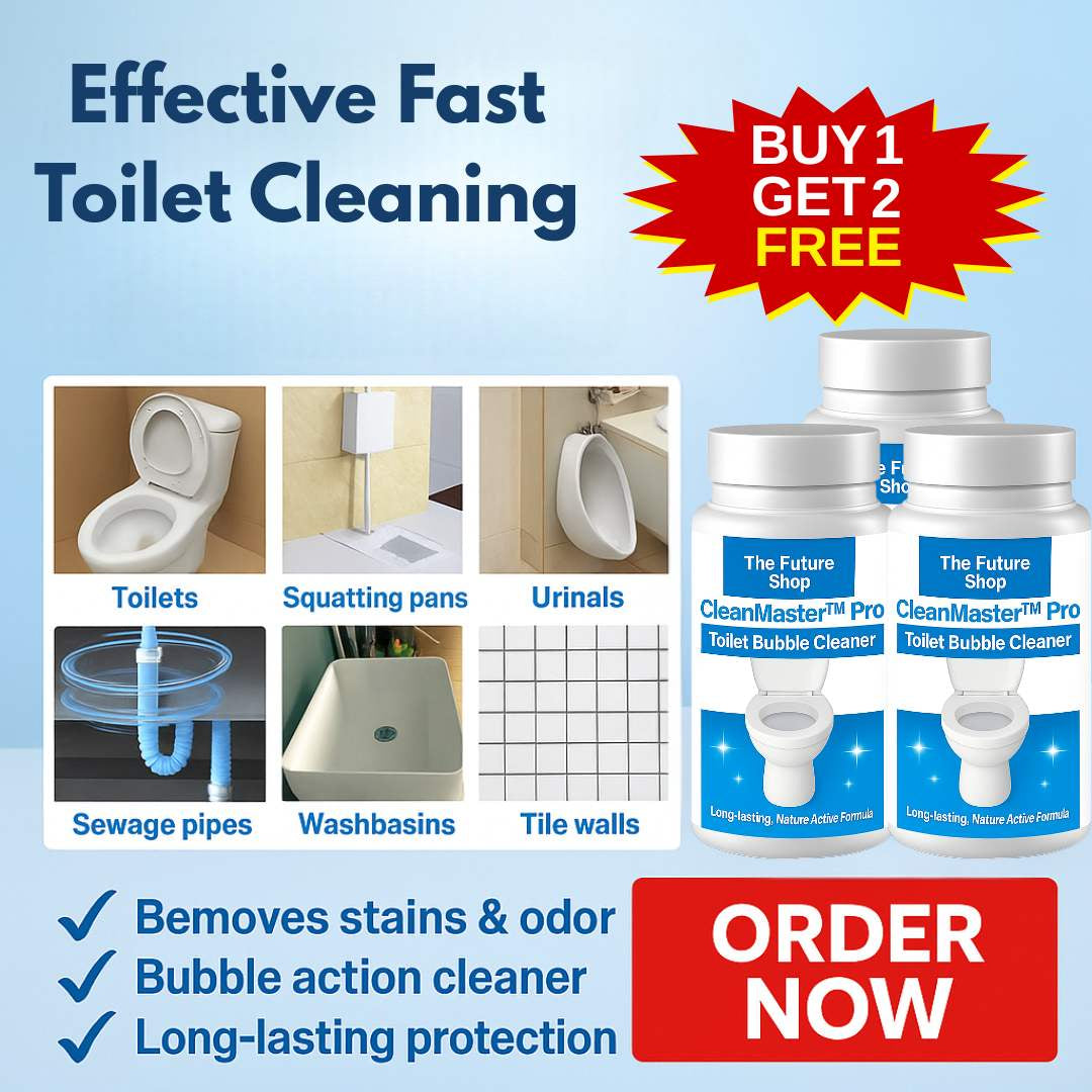 CleanMaster Toilet Bubble Cleaner (BUY 1 GET 2 FREE)
