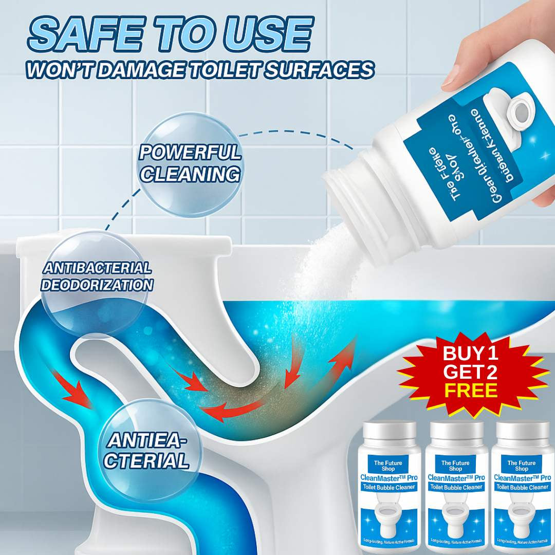 CleanMaster Toilet Bubble Cleaner (BUY 1 GET 2 FREE)