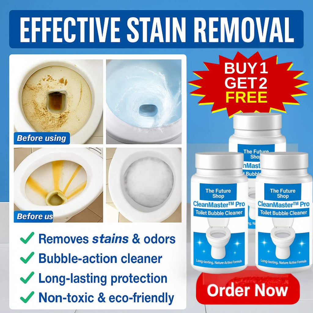 CleanMaster Toilet Bubble Cleaner (BUY 1 GET 2 FREE)